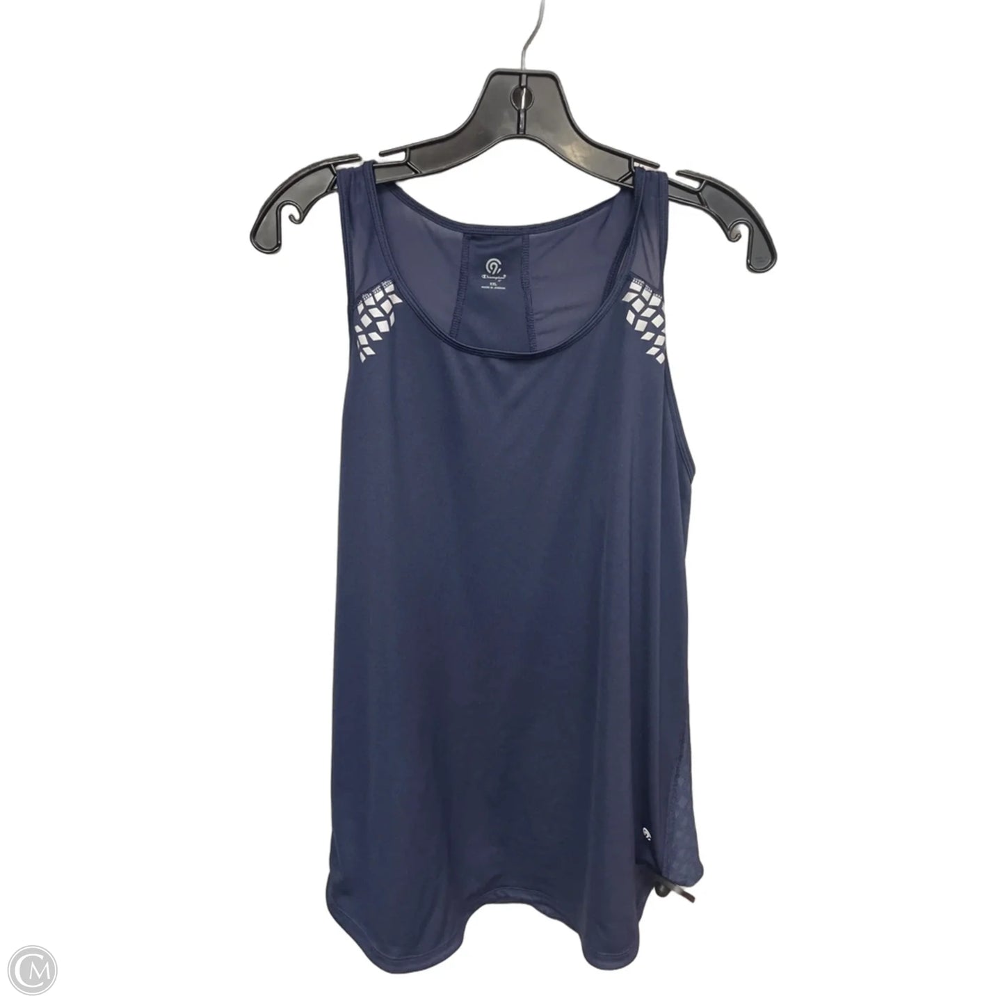 Athletic Tank Top By Champion In Navy, Size: Xxl