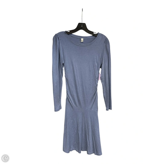 Dress Casual Midi By Daily Practice By Anthropologie In Blue, Size: Xxs