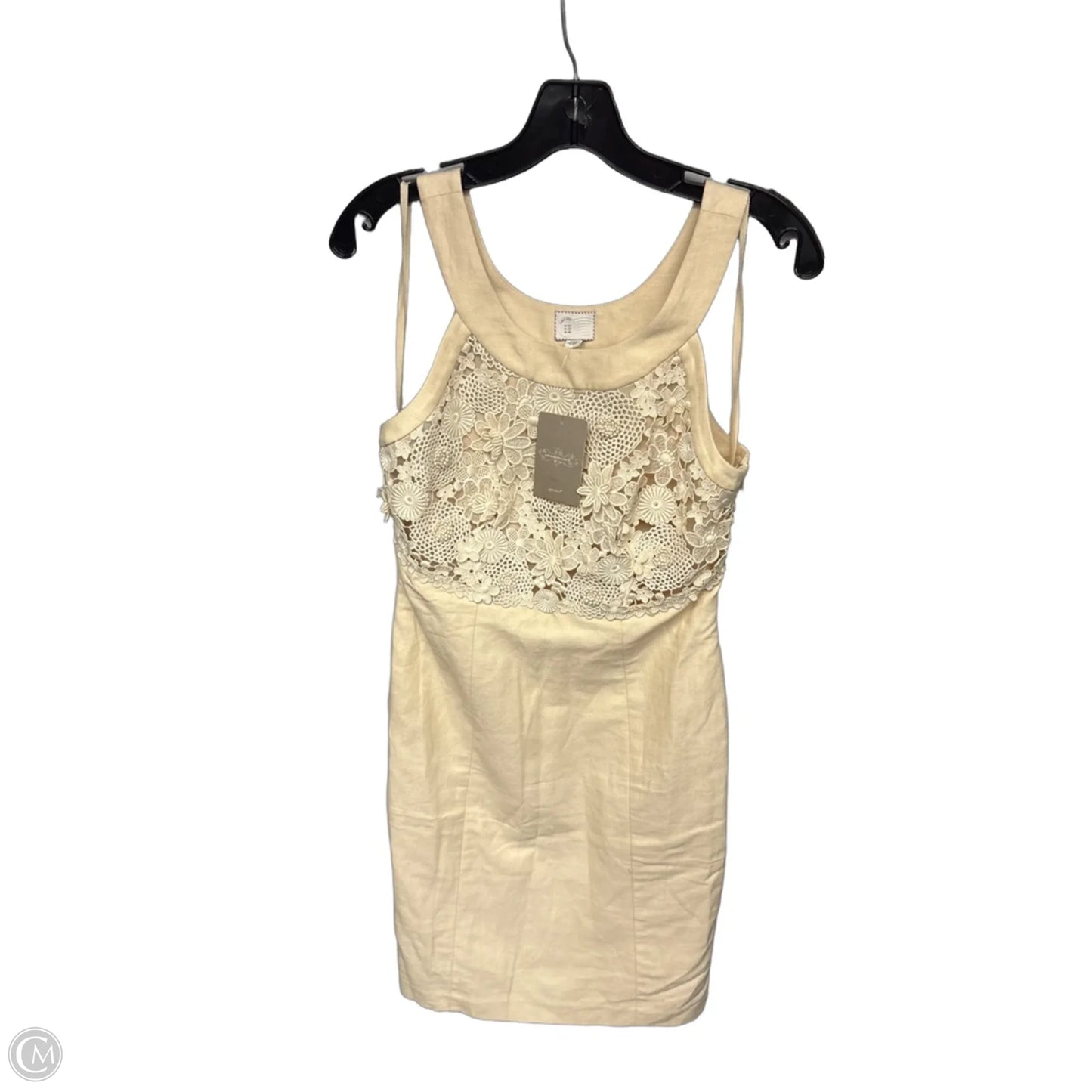 Dress Casual Midi By Postmark In Cream, Size: 2