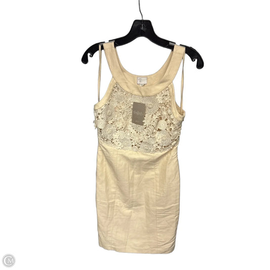 Dress Casual Midi By Postmark In Cream, Size: 2