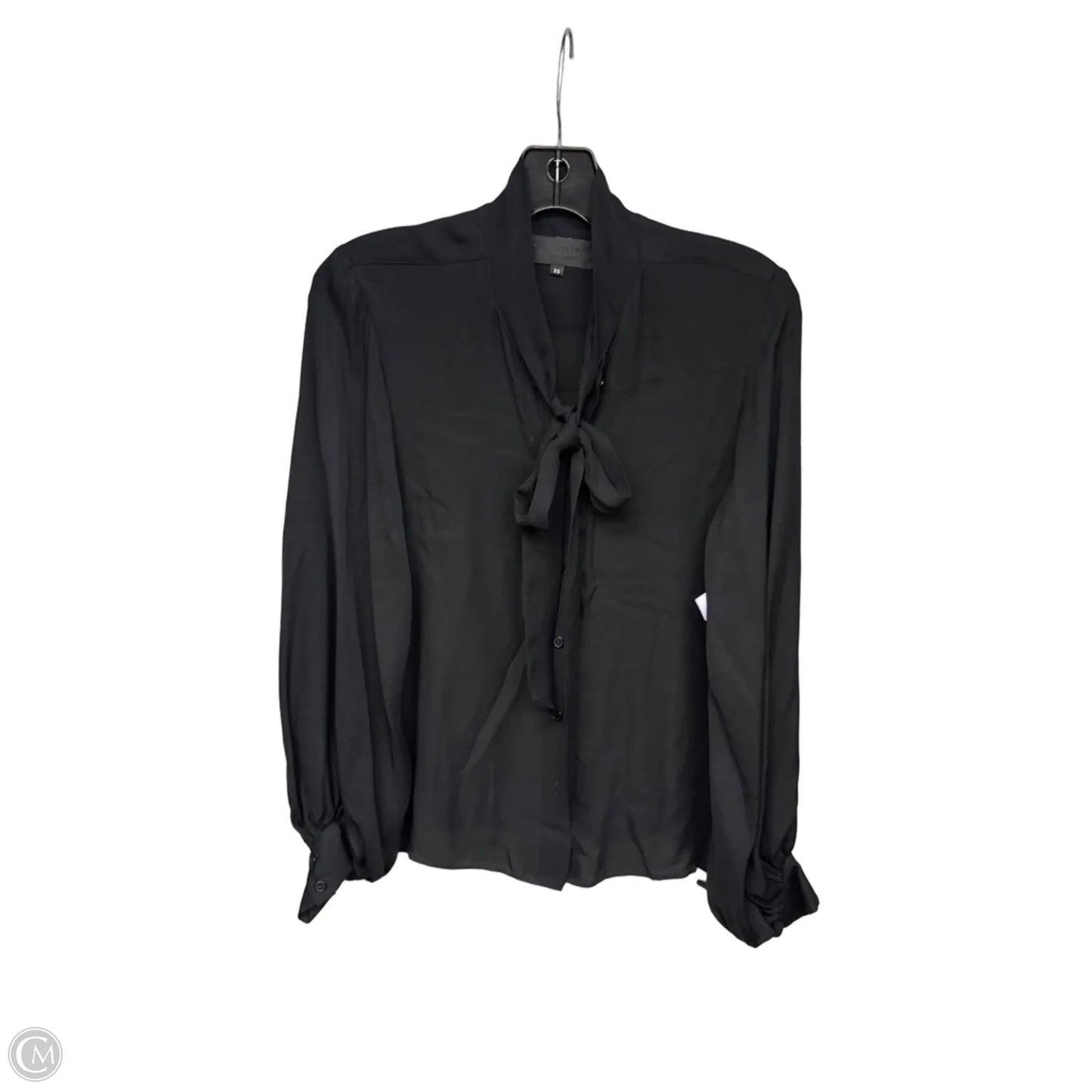 Top Long Sleeve By Nili Lotan In Black, Size: Xs