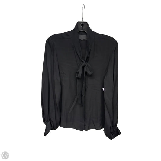 Top Long Sleeve By Nili Lotan In Black, Size: Xs