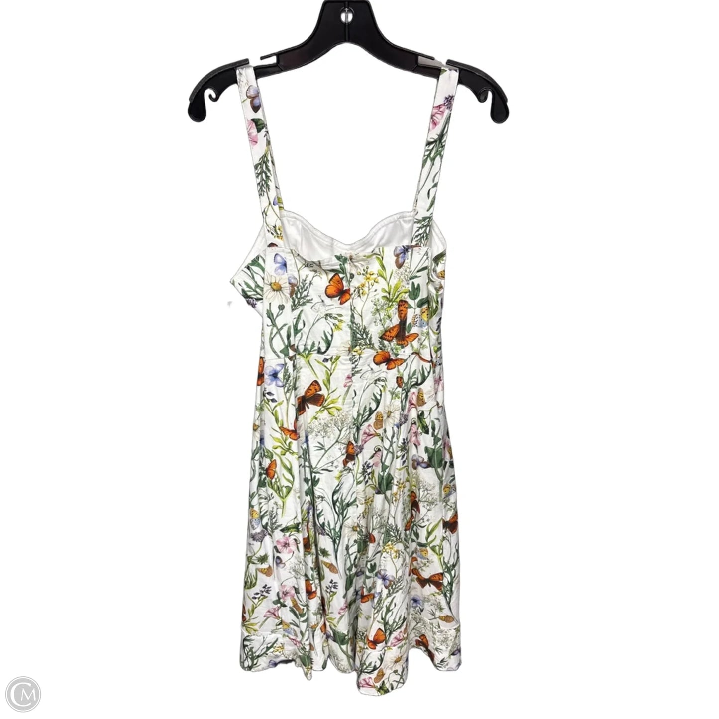 Dress Casual Maxi By Avec Les Filles In Green & White, Size: 10
