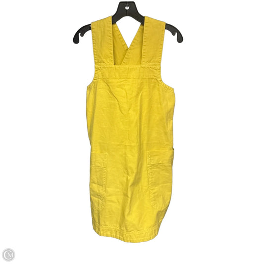 Dress Casual Short By Evereve In Yellow, Size: Xxs