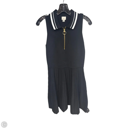 Dress Casual Midi By A New Day In Black & White, Size: M