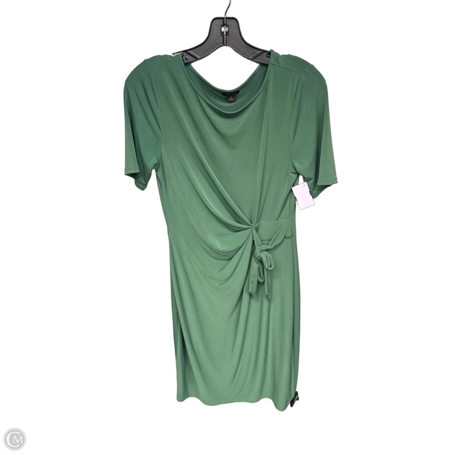Dress Casual Midi By Ann Taylor In Green, Size: Xs