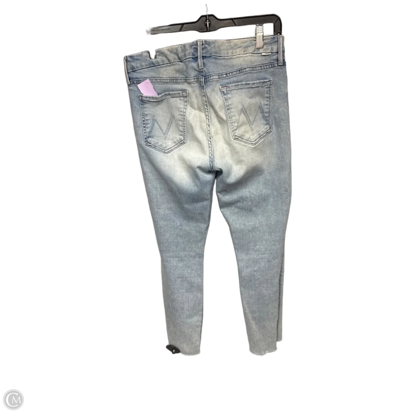 Jeans Skinny By Mother In Blue Denim, Size: 8