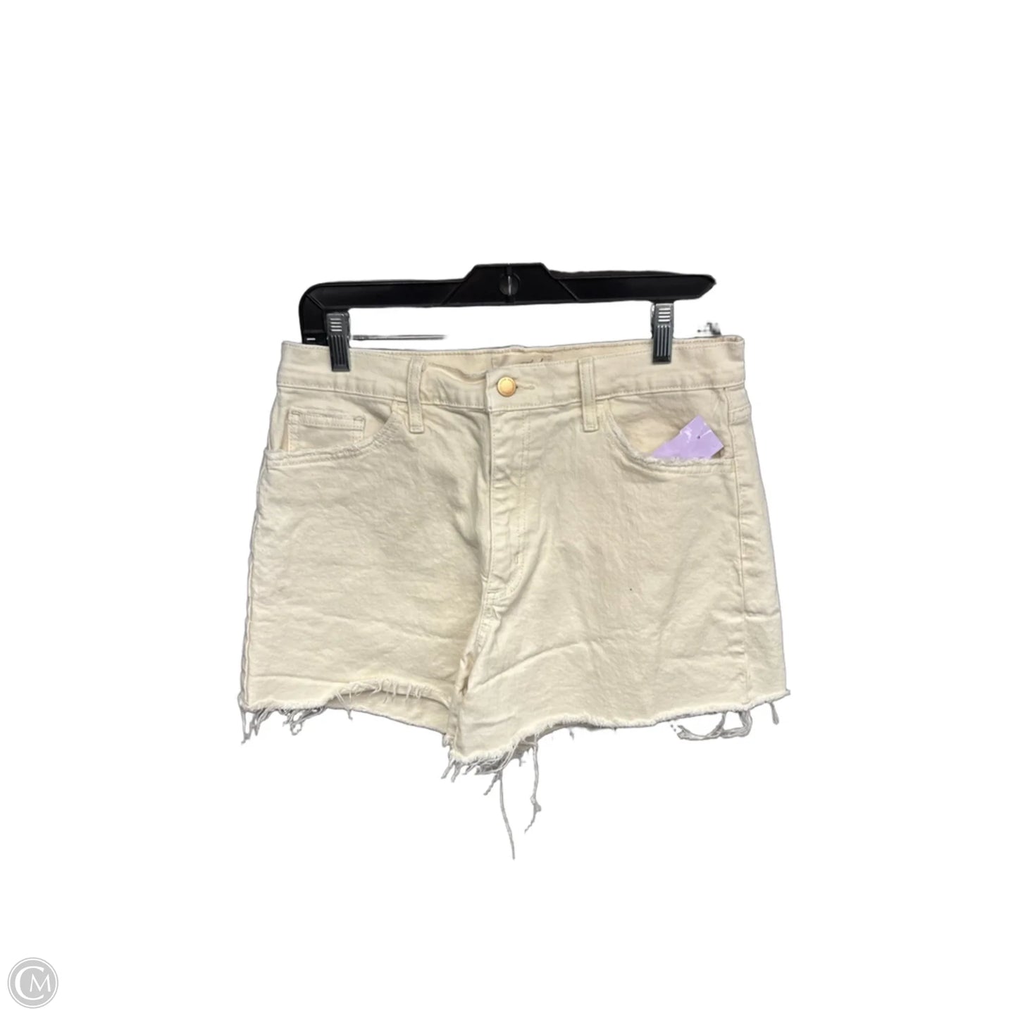 Shorts By Universal Thread In White Denim, Size: 10