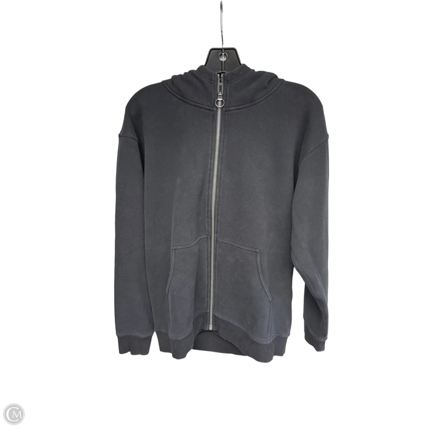 Athletic Sweatshirt Hoodie By Lululemon In Black, Size: 10