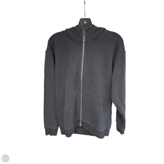 Athletic Sweatshirt Hoodie By Lululemon In Black, Size: 10