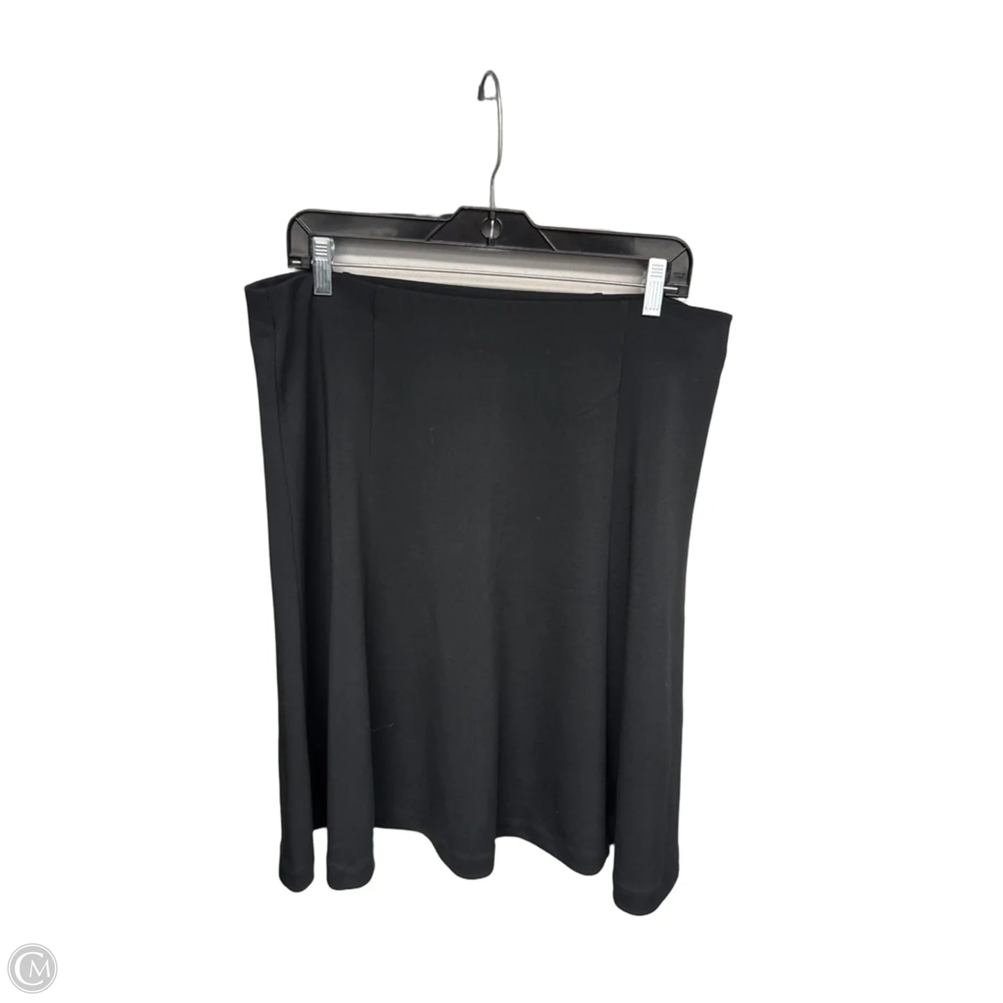 Skirt Midi By Alfani In Black, Size: L