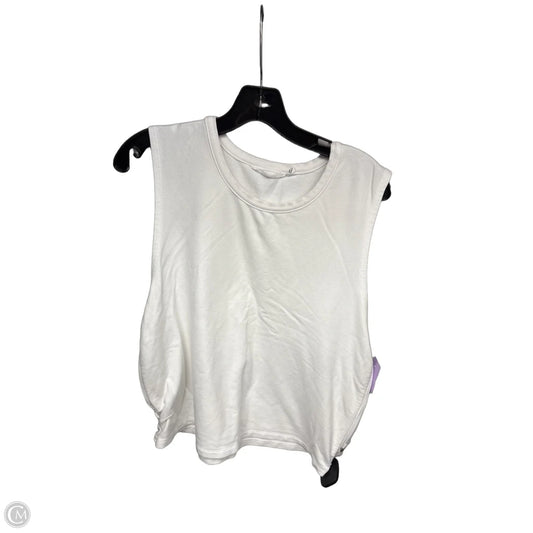 Athletic Tank Top By Athleta In White, Size: Xl