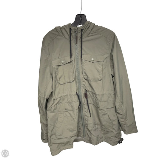 Jacket Windbreaker By Pulse In Green, Size: L
