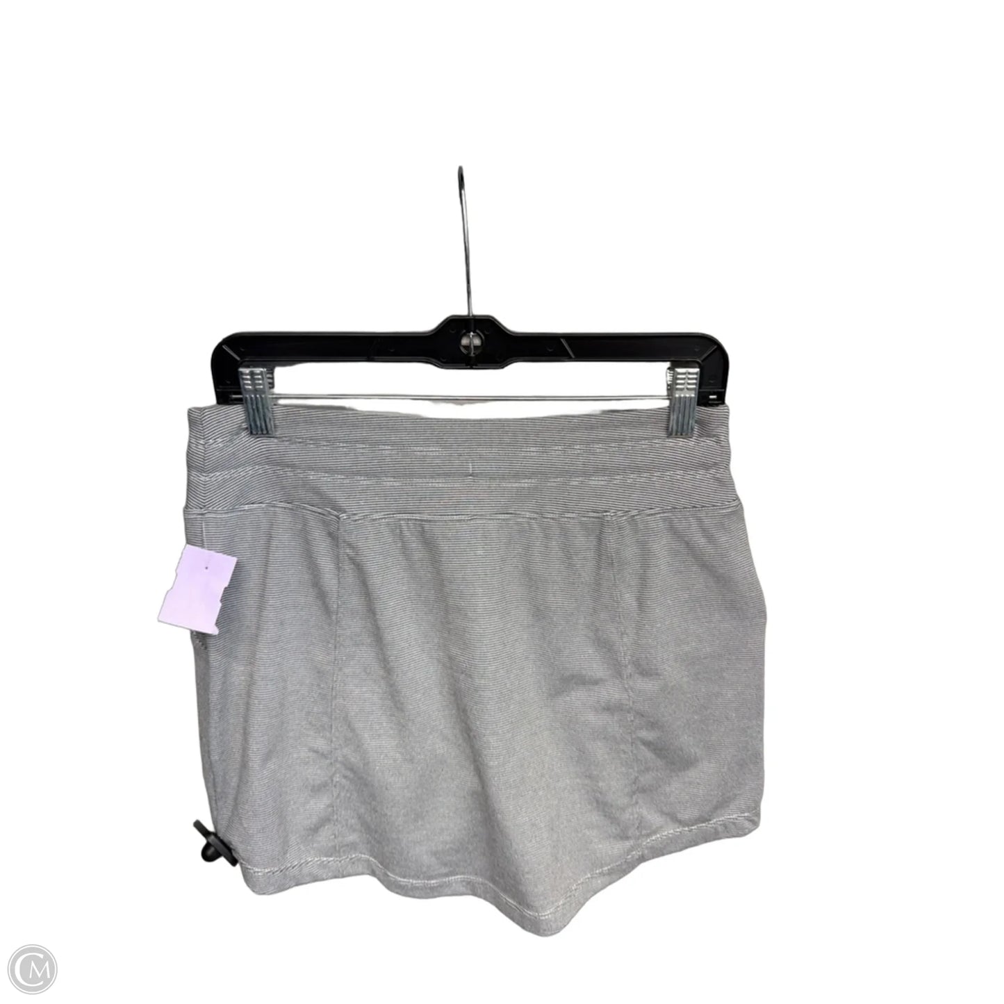 Athletic Skort By Kyodan In Grey & White, Size: Sp