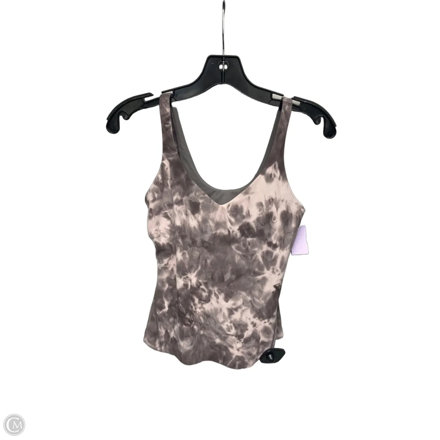 Athletic Tank Top By Lululemon In Paisley Print, Size: 4
