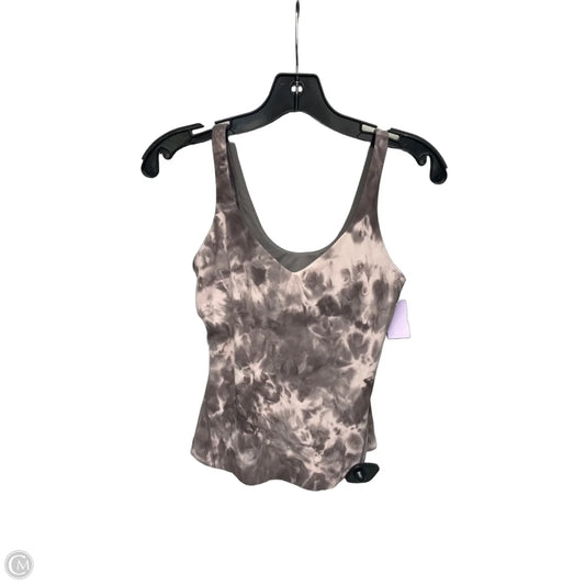 Athletic Tank Top By Lululemon In Paisley Print, Size: 4