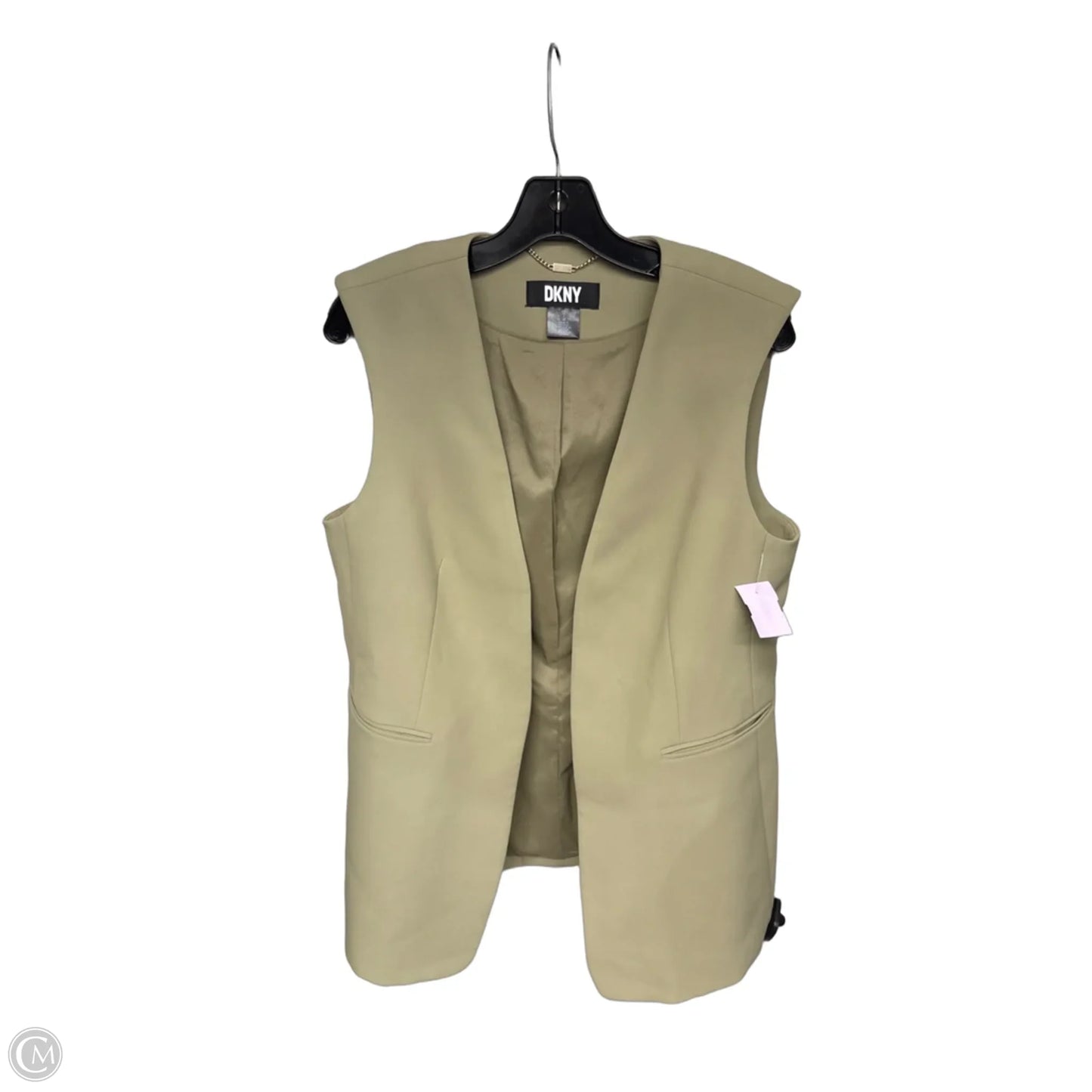 Vest Other By Dkny In Green, Size: 10