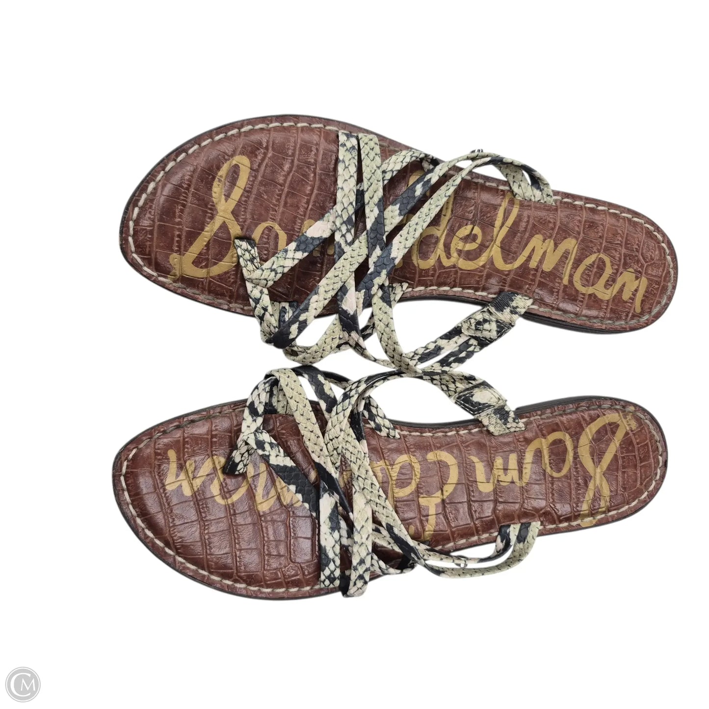Sandals Flats By Sam Edelman In Green, Size: 8