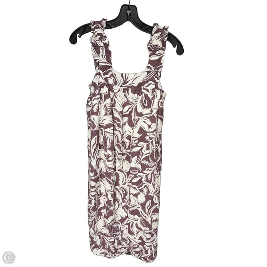 Dress Casual Maxi By A New Day In Red & White, Size: Xs