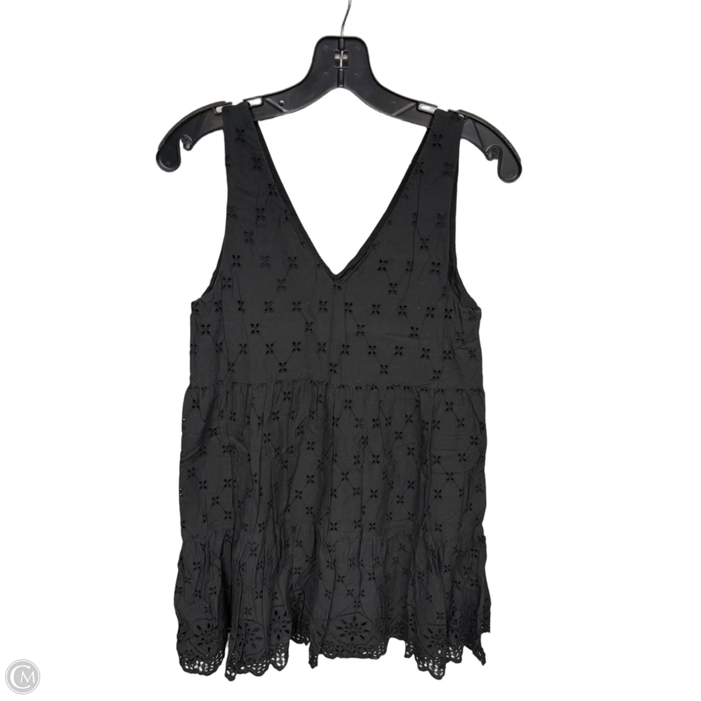 Dress Casual Midi By Loft In Black, Size: Xs