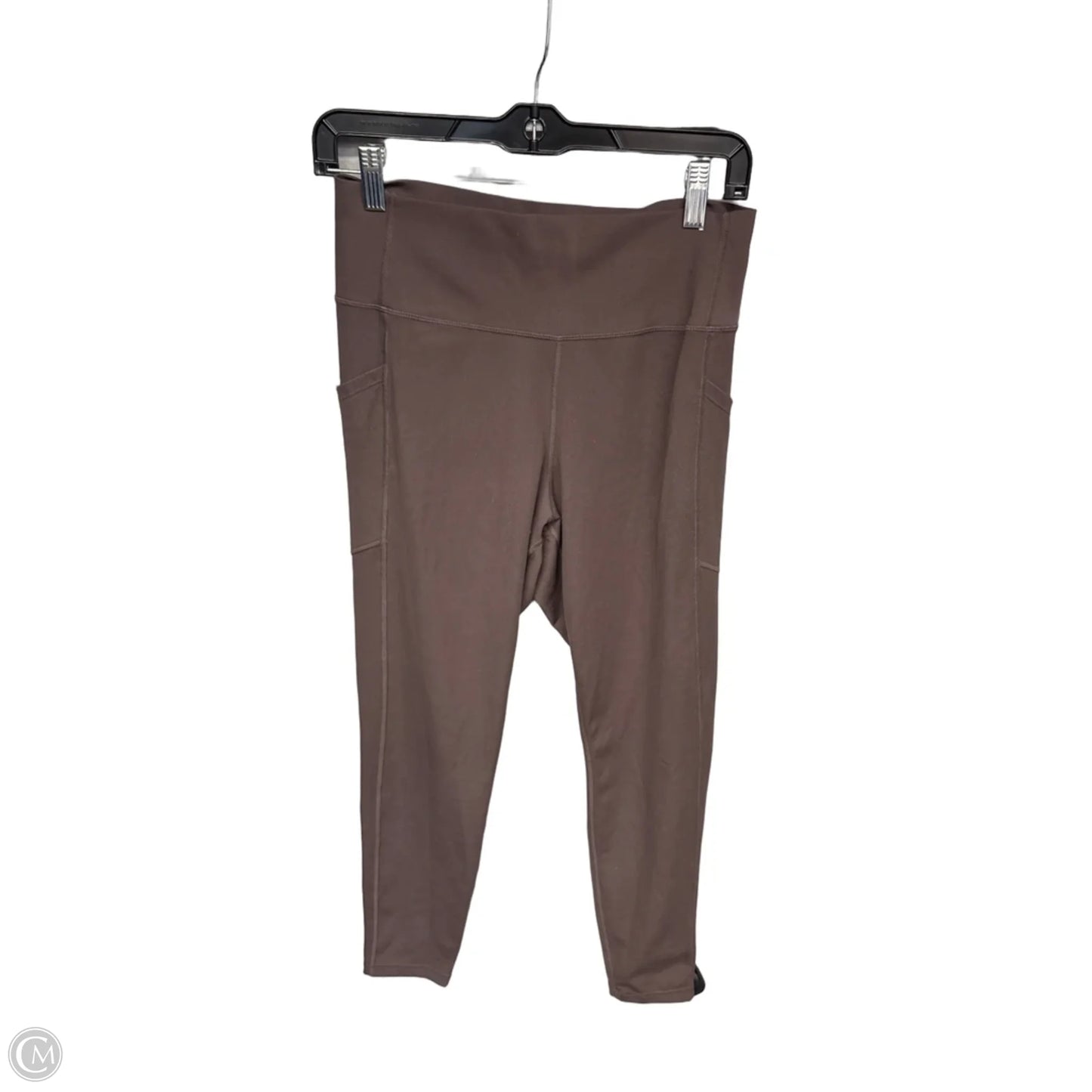 Athletic Leggings By Gapfit In Brown, Size: L