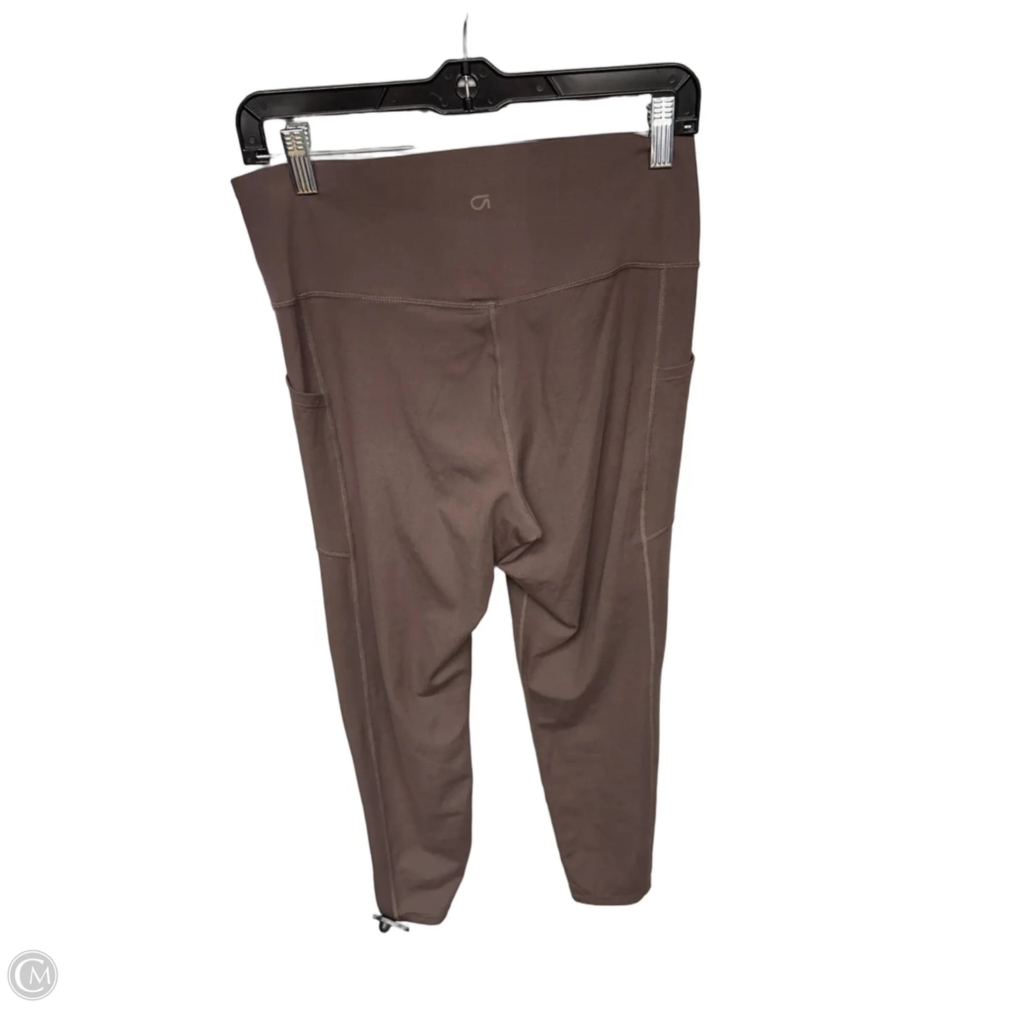 Athletic Leggings By Gapfit In Brown, Size: L