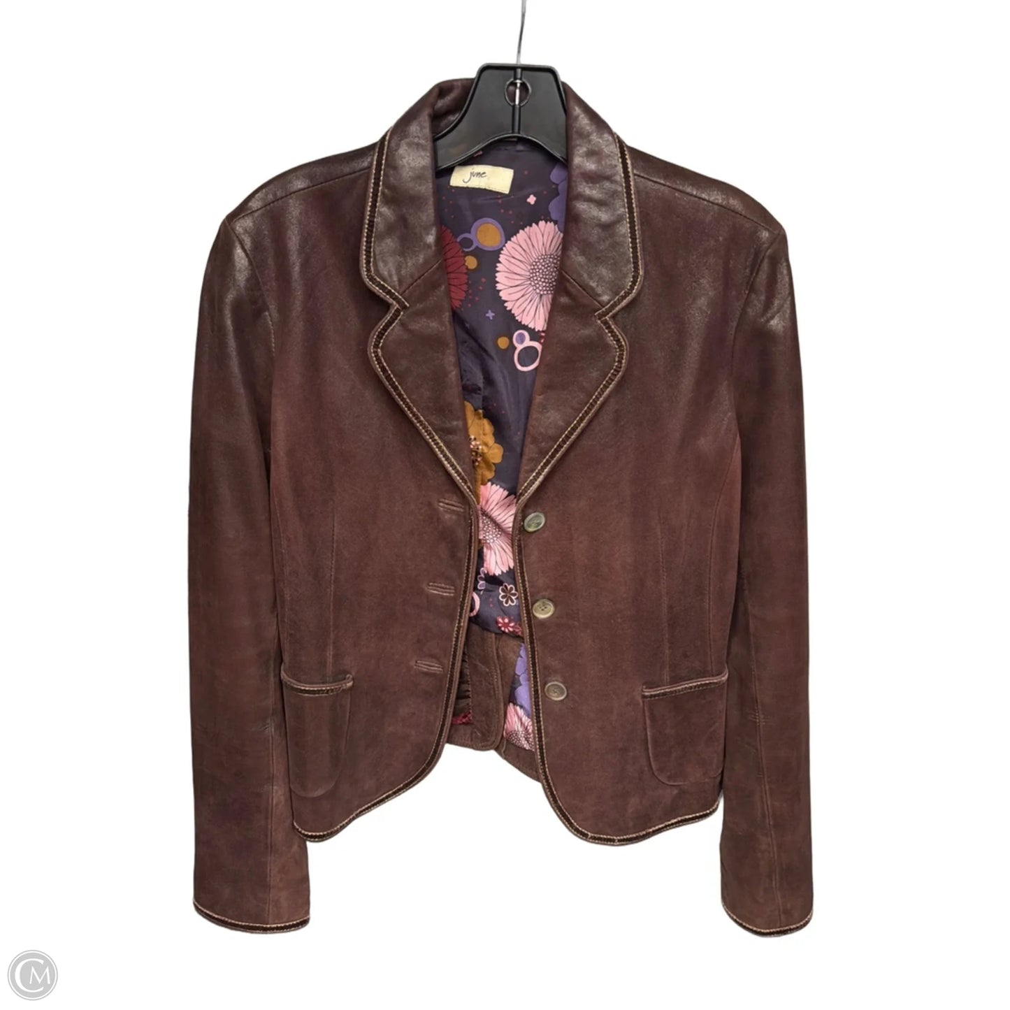 Jacket Other By Clothes Mentor In Brown, Size: M