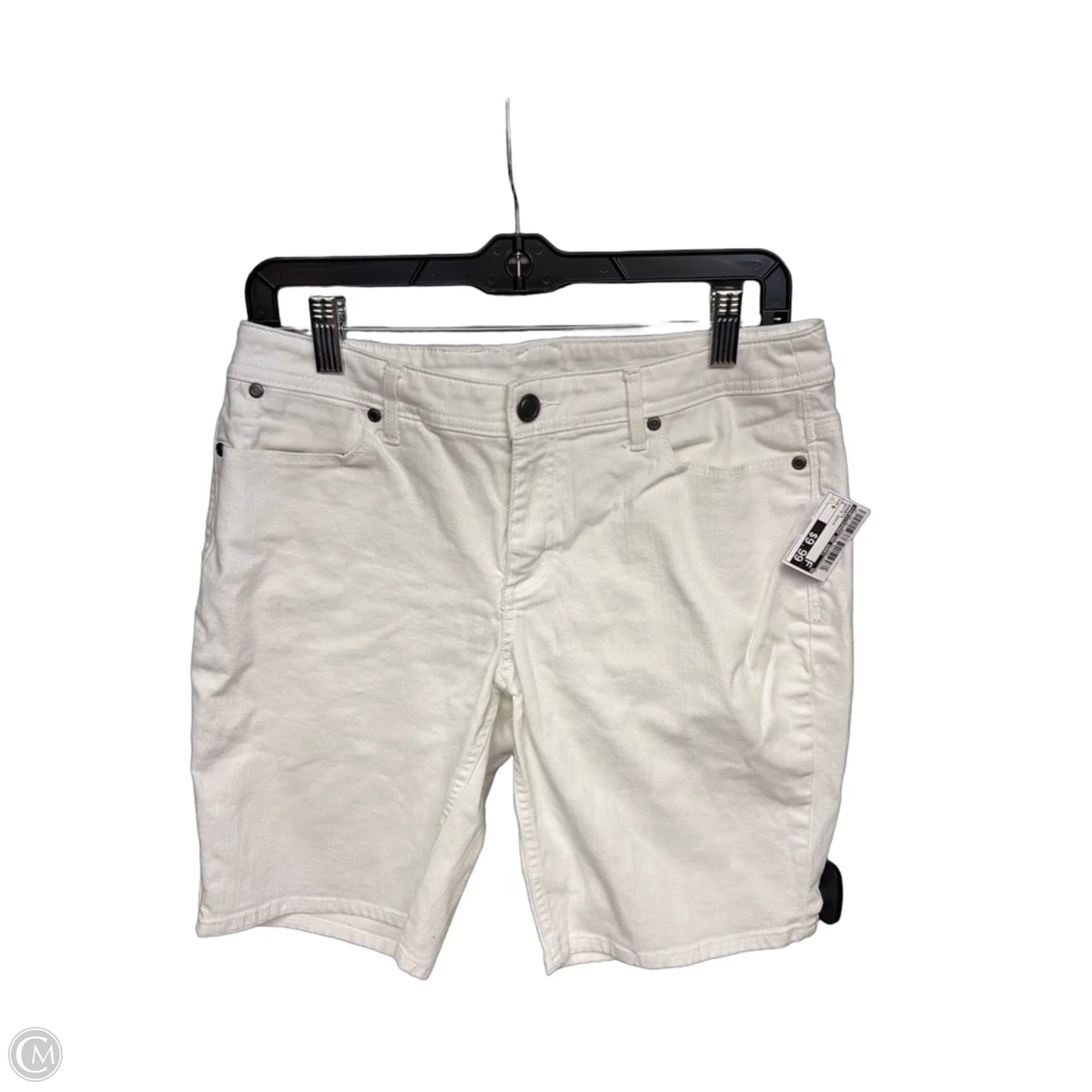 Shorts By Christopher And Banks In White Denim, Size: 6