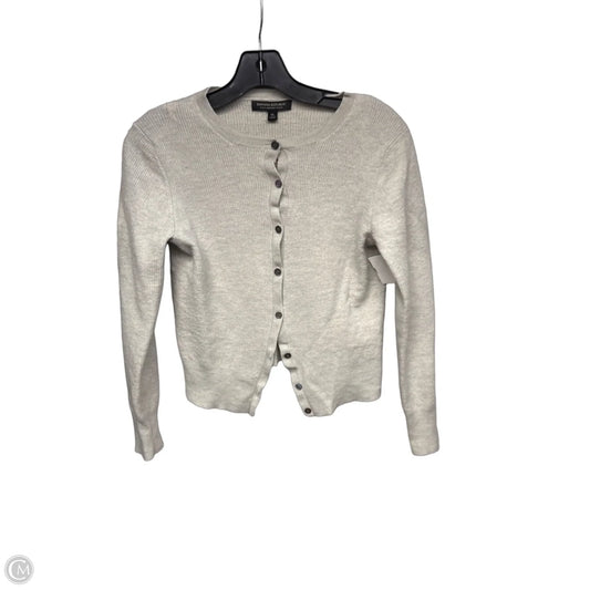 Sweater Cardigan By Banana Republic In Grey, Size: Xl