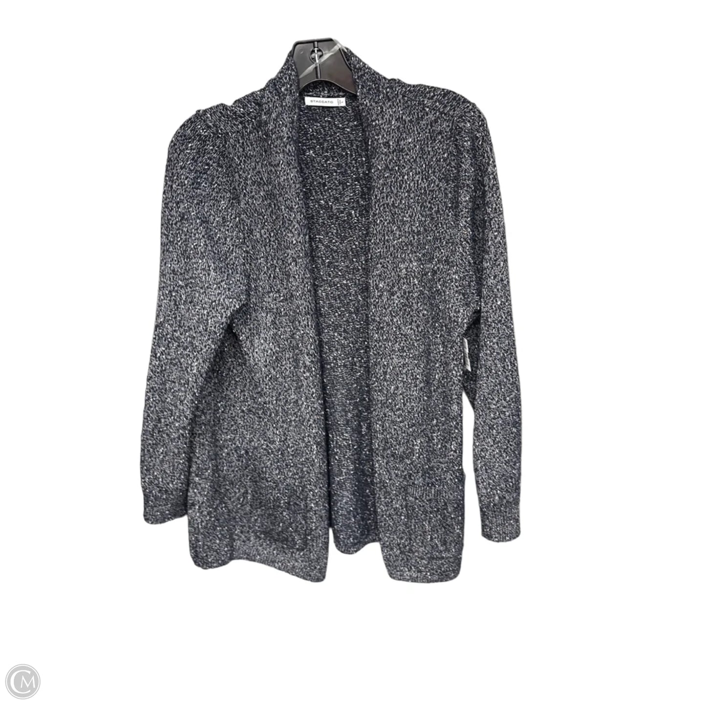 Sweater Cardigan By Staccato In Blue, Size: L