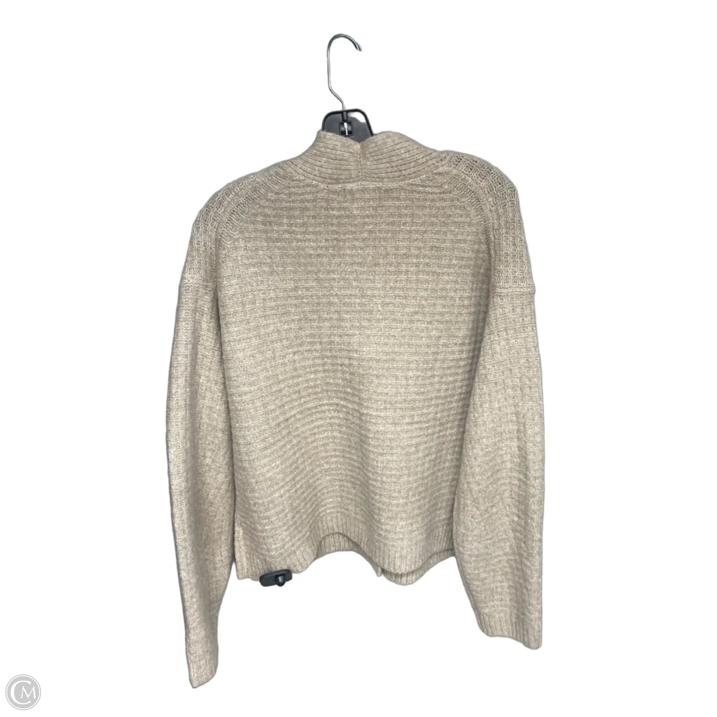 Sweater Cardigan By Universal Thread In Tan, Size: L