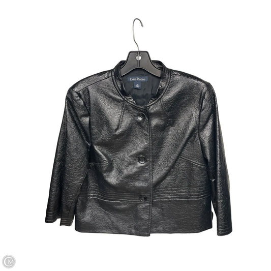 Blazer By Evan-picone In Black, Size: 10