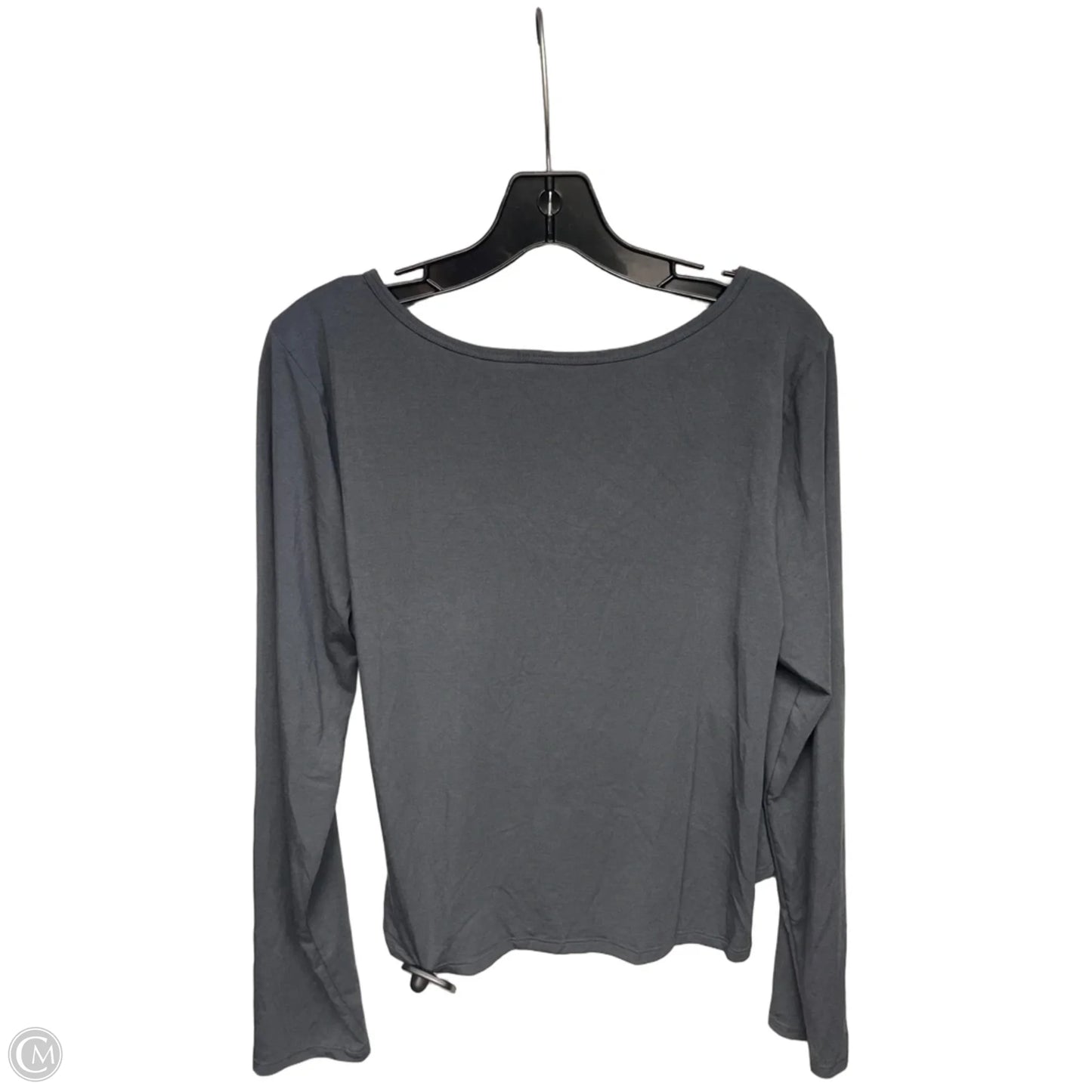 Top Long Sleeve By Athleta In Grey, Size: Xl