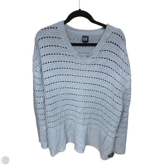 Sweater By Gap In Blue, Size: Xl