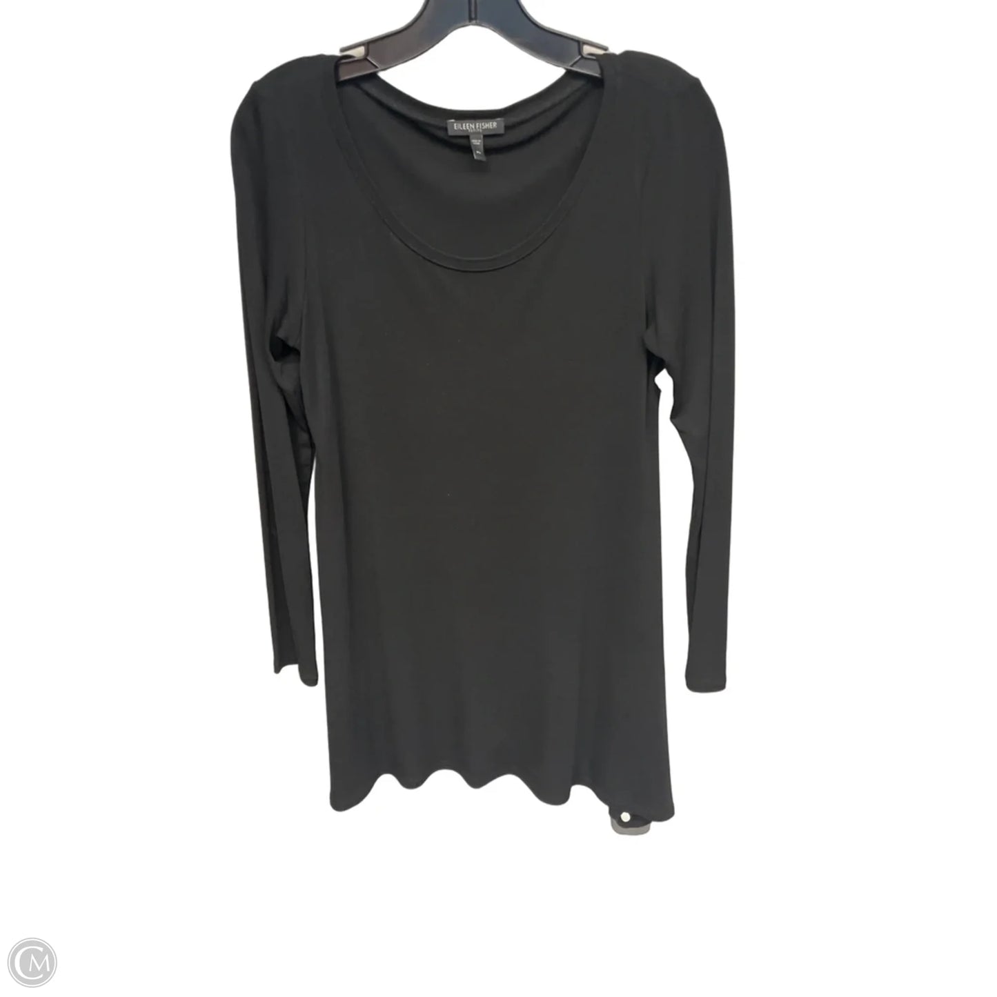 Tunic Long Sleeve By Eileen Fisher In Black, Size: Sp