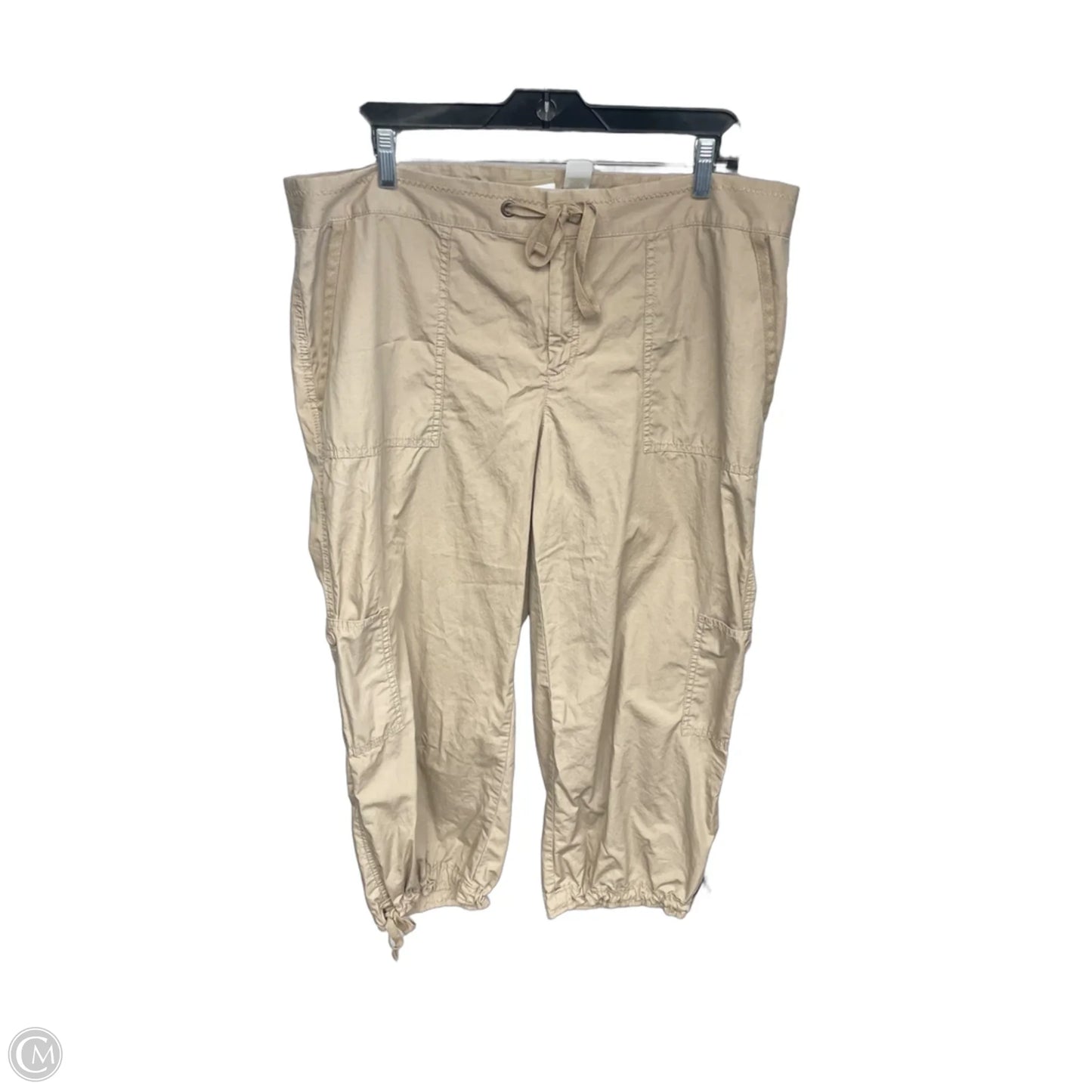 Pants Cargo & Utility By Liz Claiborne In Tan, Size: 18