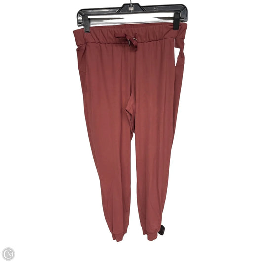Athletic Pants By Lululemon In Red, Size: 6
