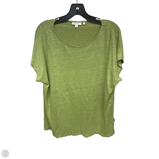Top Short Sleeve By Chicos In Green, Size: Xl