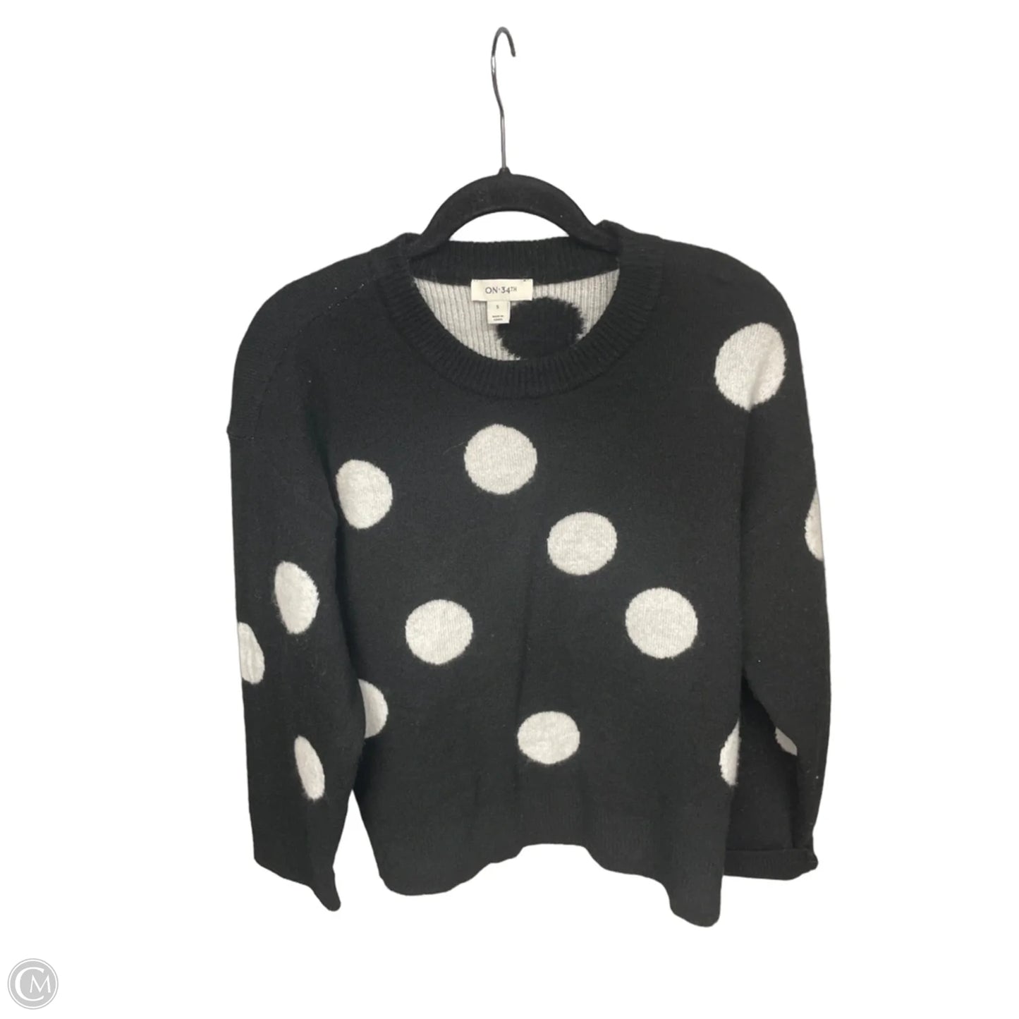 Sweater By On 34th In Polkadot Pattern, Size: S