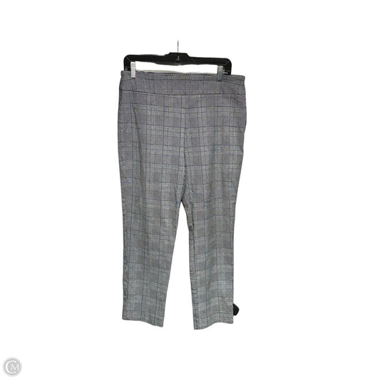 Pants Leggings By Counterparts In Plaid Pattern, Size: 10