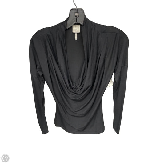 Top Long Sleeve Basic By Bobi In Black, Size: Xs