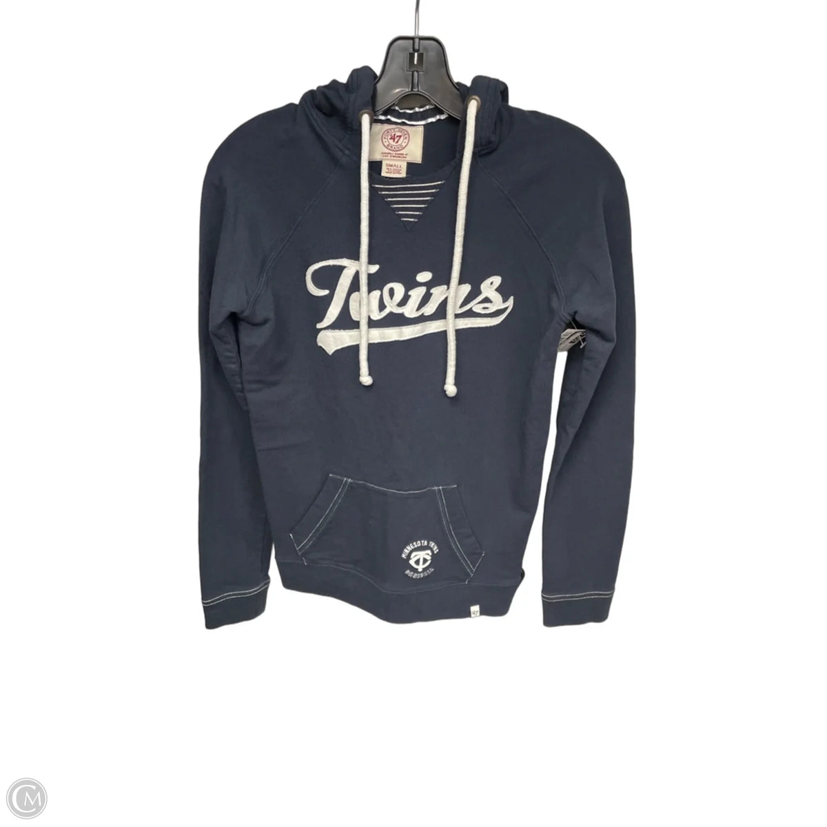 Athletic Sweatshirt Hoodie By Clothes Mentor In Blue, Size: S