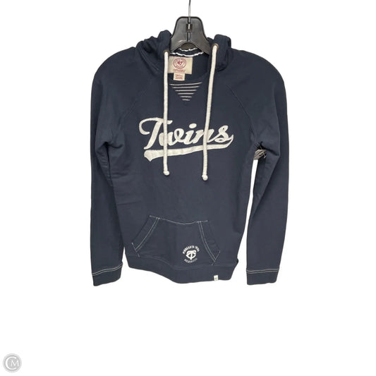 Athletic Sweatshirt Hoodie By Clothes Mentor In Blue, Size: S