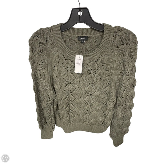 Sweater By Express In Green, Size: S