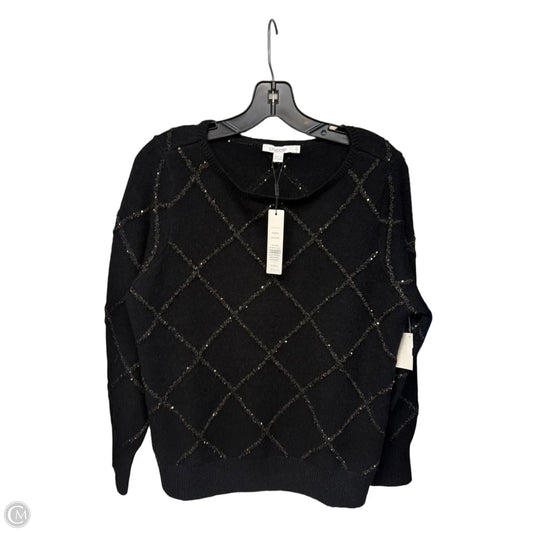 Sweater By Chicos In Black, Size: L