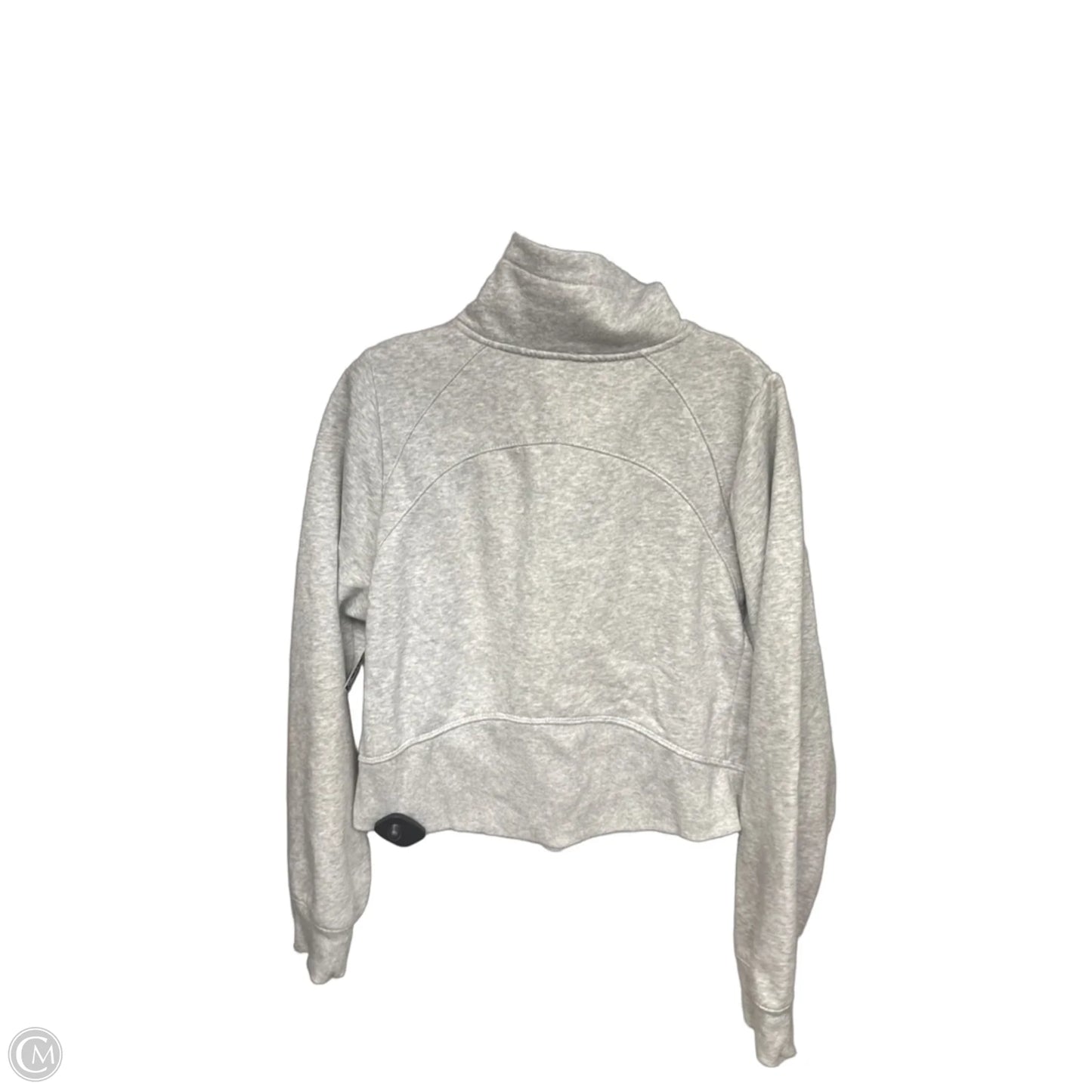 Athletic Sweatshirt Collar By All In Motion In Grey, Size: M