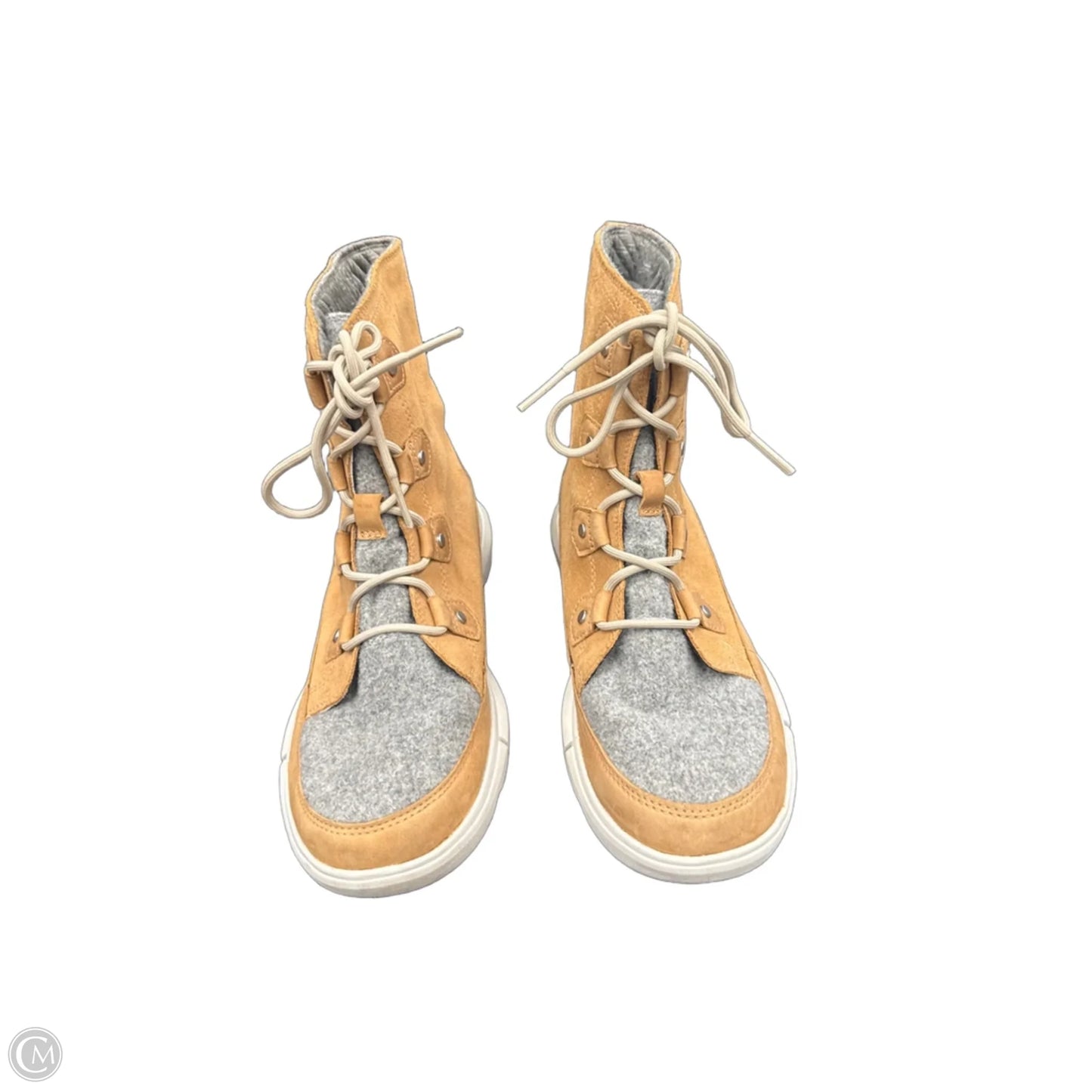 Boots Snow By Sorel In Brown & Grey, Size: 10