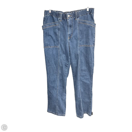 Jeans Straight By Judy Blue In Blue Denim, Size: 12