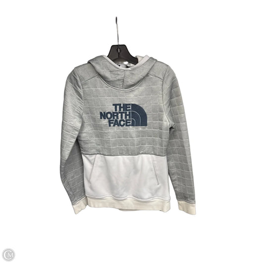 Athletic Sweatshirt Hoodie By The North Face In Grey, Size: S