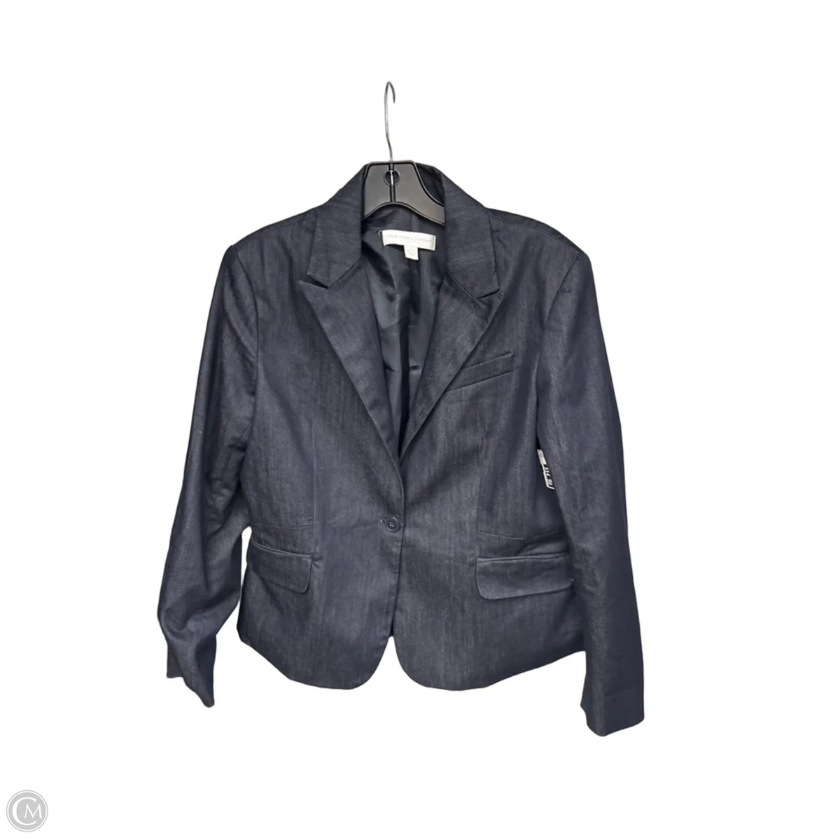 Blazer By New York And Co In Blue, Size: 12